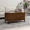 Image de vidaXL Table basse Chêne marron 90x44,5x45 cm Bois d'ingénierie 830987