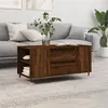 Image de vidaXL Table basse chêne marron 102x44,5x50 cm bois d'ingénierie830995