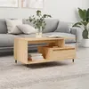 Image de vidaXL Table basse Chêne sonoma 90x49x45 cm Bois d'ingénierie