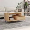 Image de vidaXL Table basse Chêne sonoma 90x49x45 cm Bois d'ingénierie831023