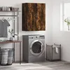 Image de vidaXL Armoire murale chêne fumé 69,5x34x90 cm bois d'ingénierie 834983