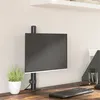 Image de vidaXL Monitorbeugel VESA 75/100 mm zwart staal357999