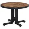Image de vidaXL Table basse ronde Ø55x40 cm teck de récupération massif358513