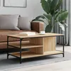 Image de vidaXL Table basse Chêne sonoma 100x50x45 cm Bois d'ingénierie835305
