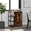 Image de vidaXL Buffet chêne fumé 70x30x80 cm bois d'ingénierie 835491