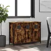 Image de Buffet chêne fumé 100x35x70 cm bois d ingénierie