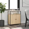 Image de Buffet chêne sonoma 70x30x80 cm bois d ingénierie