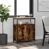 Image de Buffet chêne fumé 70x30x80 cm bois d ingénierie