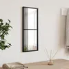 Image de vidaXL Wandspiegel rechthoekig 20x50 cm ijzer zwart358645