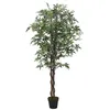Image de vidaXL Kunstplant esdoornboom 224 bladeren 80 cm groen359020