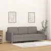 Image de vidaXL Canapé à 3 places Taupe 180 cm Tissu