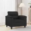 Image de vidaXL Fauteuil Noir 60 cm Similicuir