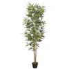 Image de vidaXL Kunstplant bamboe 552 bladeren 120 cm groen358959