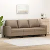Image de vidaXL Canapé à 3 places Cappuccino 180 cm Similicuir359146