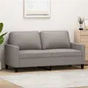Image de vidaXL Canapé à 2 Places, Sofa de Salon avec Accoudoirs et Oreillers de Dossier, Meuble de Salle de Séjour Intérieur, 359170