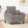 Image de vidaXL Fauteuil Taupe 60 cm Tissu