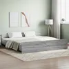 Image de vidaXL Cadre de lit tête de lit et pied de lit gris sonoma 200x200 cm 3203738