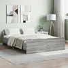 Image de Cadre de lit sans matelas sonoma gris 140x190 cm