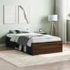 Image de vidaXL Cadre de lit chêne marron 90x200 cm 3203830
