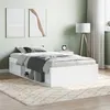 Image de vidaXL Cadre de lit blanc 90x190 cm 3203838