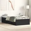 Image de vidaXL Cadre de lit noir 75x190 cm petit simple 3203846