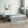 Image de vidaXL Cadre de lit sonoma gris 140x200 cm 3203864