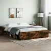 Image de vidaXL Cadre de lit chêne fumé 160x200 cm 3203877
