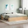 Image de Cadre de lit sans matelas chêne sonoma 200x200 cm