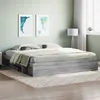 Image de Cadre de lit sans matelas sonoma gris 200x200 cm