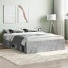 Image de vidaXL Bedframe betongrijs 135x190 cm Double3203911