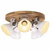 Image de vidaXL Plafonnier 25 W blanc 50x50x25 cm E27, lampe, lumière, lumière de couloir, lustre, lumière de chambre, plafonnier de 371832