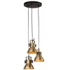 Image de vidaXL Hanglamp 25 W E27 30x30x100 cm antiek messingkleurig371856