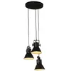 Image de vidaXL Hanglamp 25 W E27 30x30x100 cm zwart371857