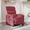 Image de vidaXL Fauteuil réglable électrique tissu bordeaux