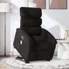Image de vidaXL Fauteuil de massage, relaxation tissunoir