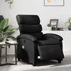 Image de vidaXL Fauteuil de massage, relaxation électrique similicuirnoir