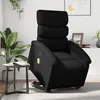 Image de vidaXL Fauteuil de relaxation, massage, inclinable électrique similicuirnoir