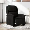 Image de vidaXL Fauteuil réglable électrique tissunoir