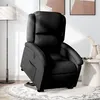 Image de vidaXL stoel électrique réglable tissunoir
