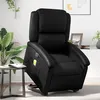 Image de vidaXL Fauteuil de massage, relaxation similicuirnoir