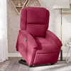 Image de vidaXL Fauteuil de relaxation inclinable velours bordeaux