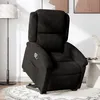 Image de vidaXL Fauteuil de relaxation inclinable velours noir