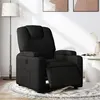 Image de vidaXL Fauteuil réglable électrique tissunoir