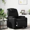 Image de vidaXL Fauteuil électrique réglable similicuirnoir