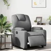 Image de vidaXL Fauteuil réglable électrique similicuir gris