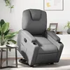 Image de vidaXL stoel similicuir gris