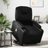 Image de vidaXL Fauteuil de massage, relaxation similicuirnoir