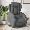 Image de Fauteuil inclinable Gris foncé Tissu