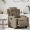 Image de vidaXL Fauteuil réglable électrique similicuir cappuccino