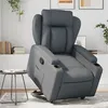 Image de vidaXL stoel similicuir gris